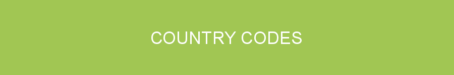 COUNTRY CODES